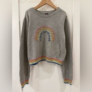 Tea Collection Rainbow Knit Sweater